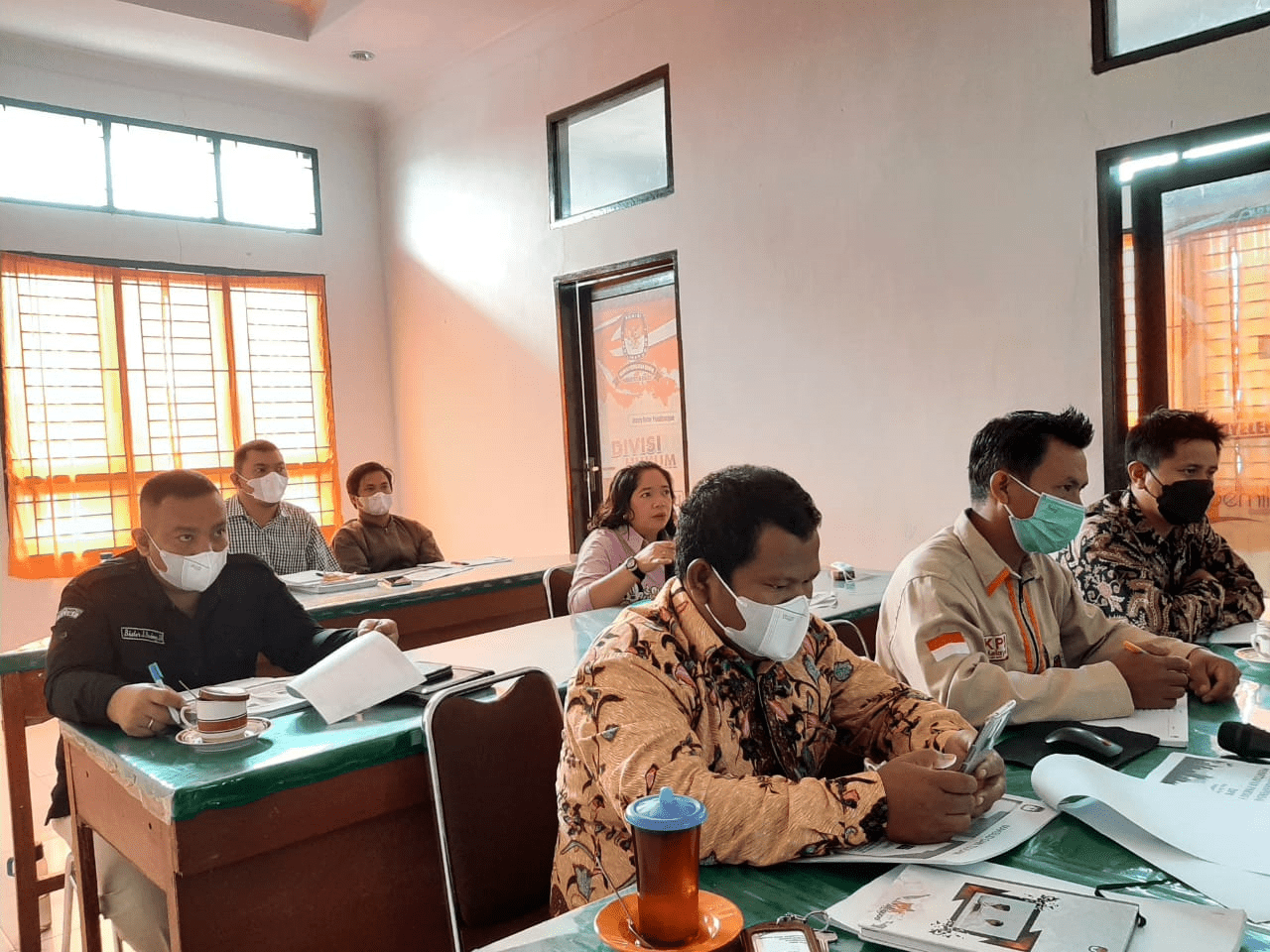 Photo pembahasan rancangan PKPU